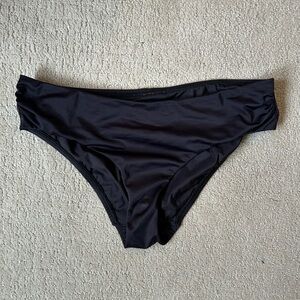 A.Che swimwear black bikini Bottoms size medium